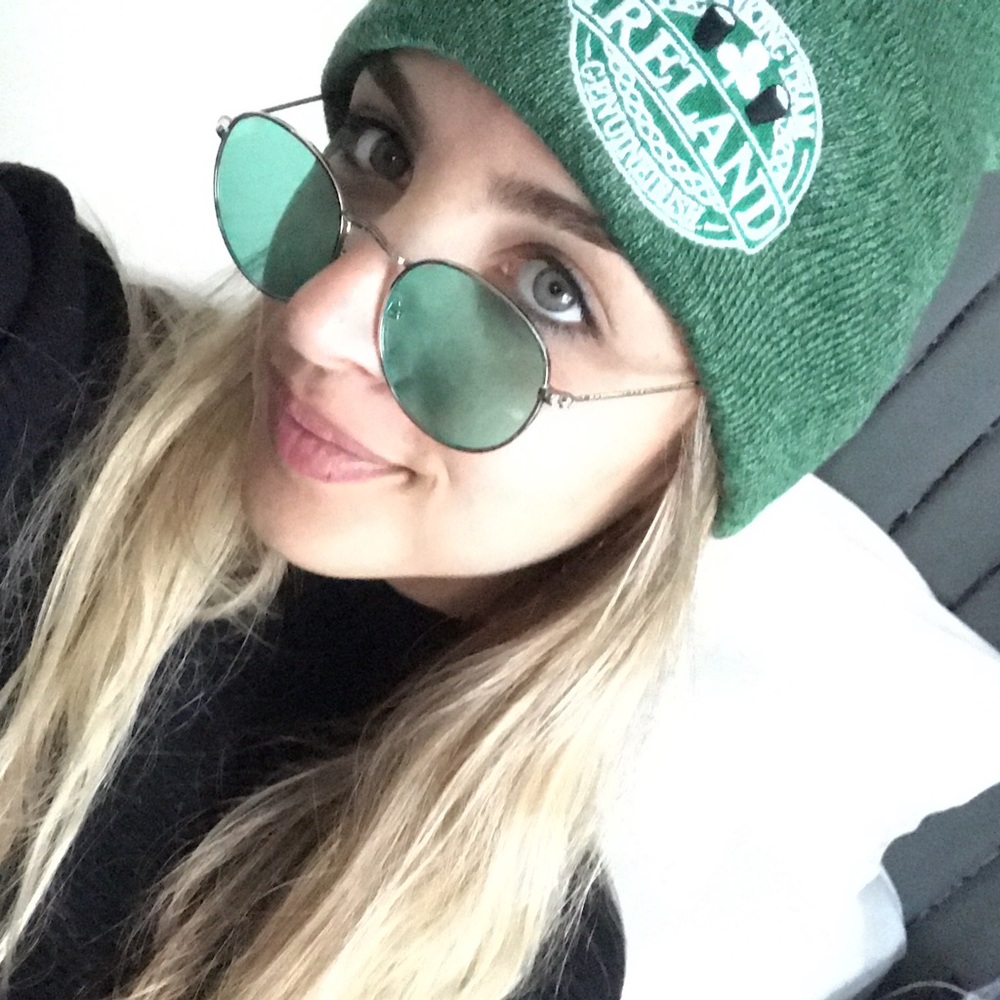 Green Ireland Beanie bought in Dublin